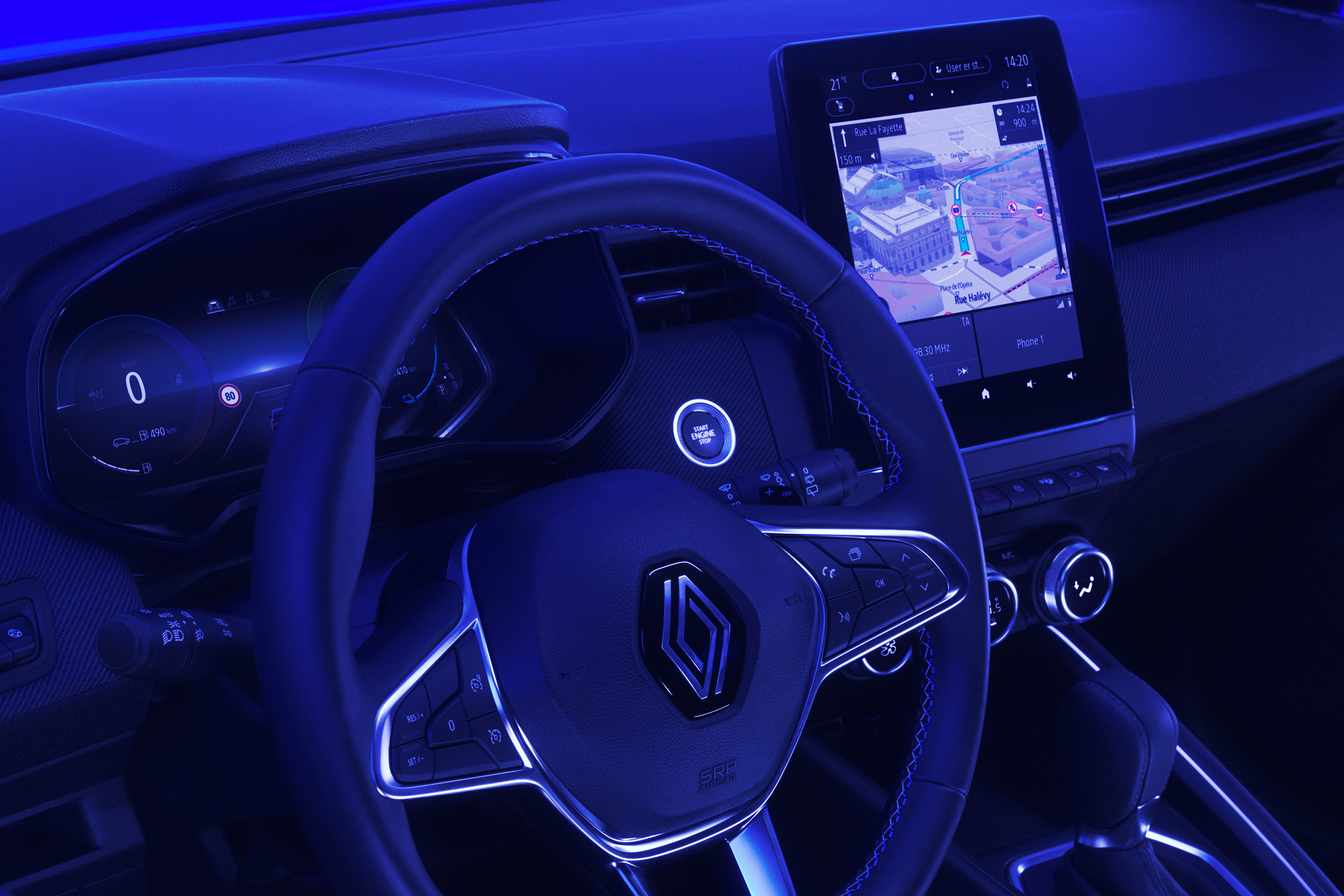 Renault Clio display