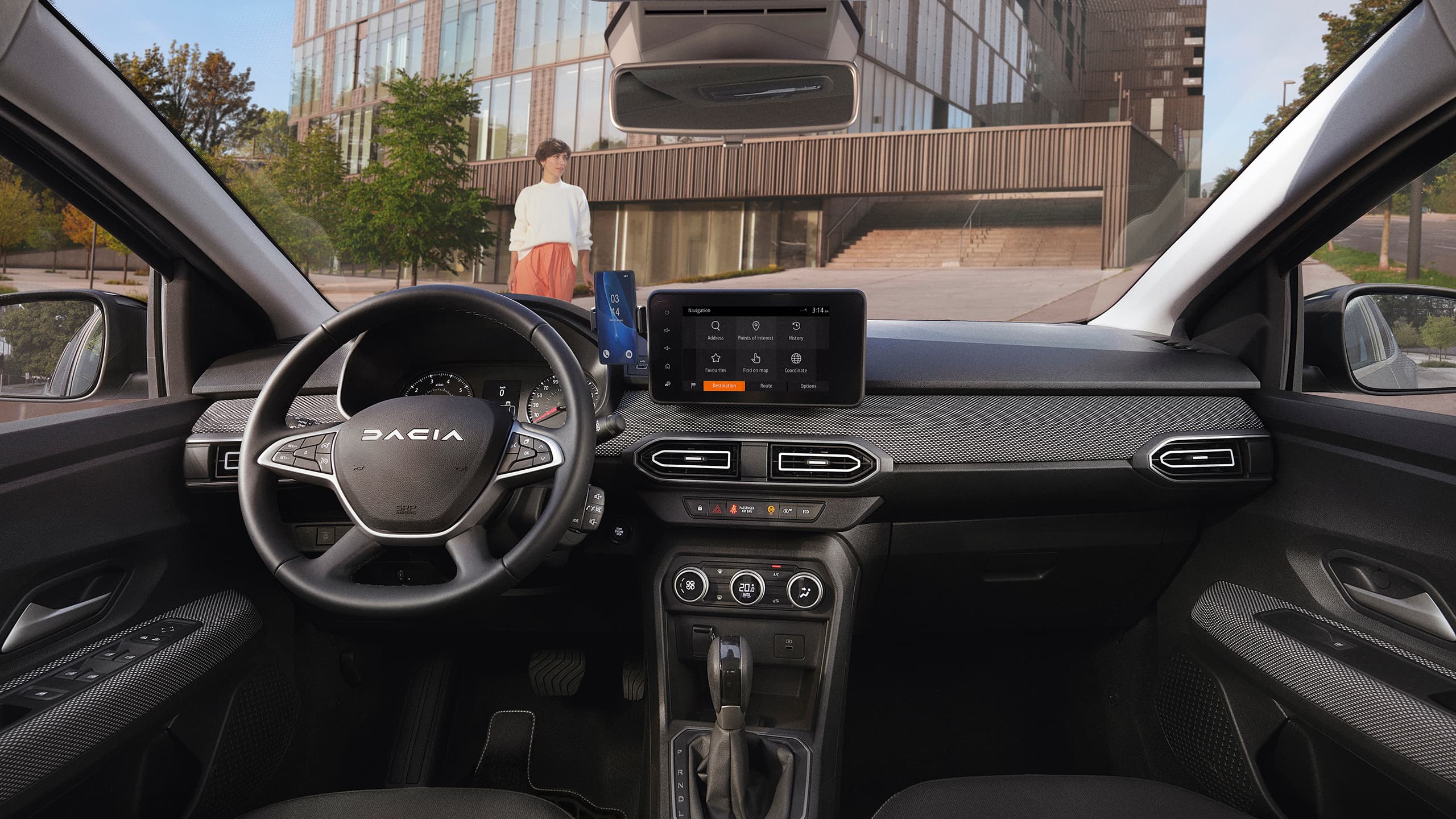 Dacia Sandero display