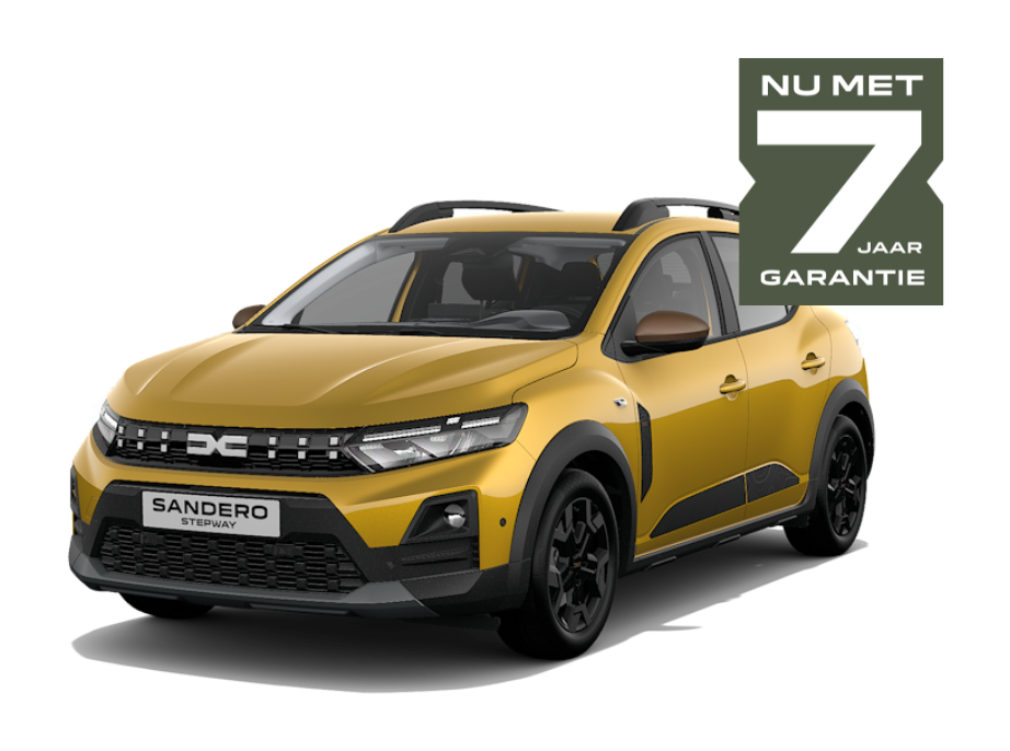 Dacia Sandero Stepway 5 jaar garantie