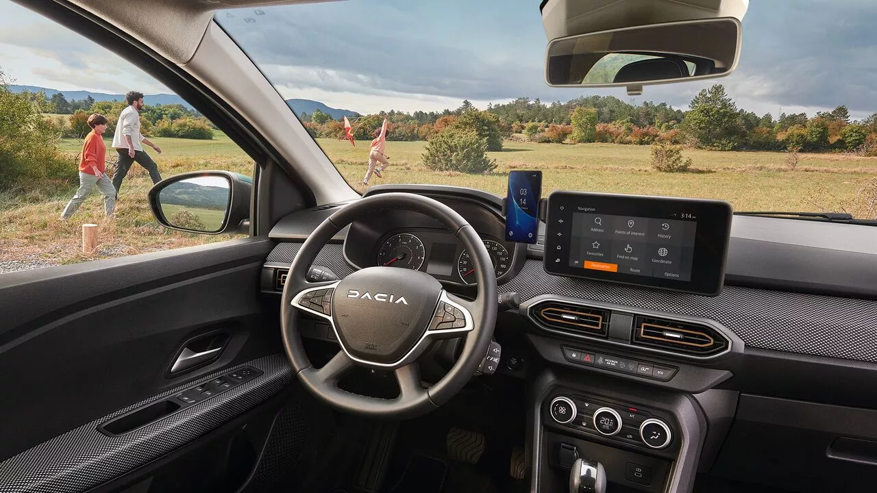 Dacia Sandero Stepway display