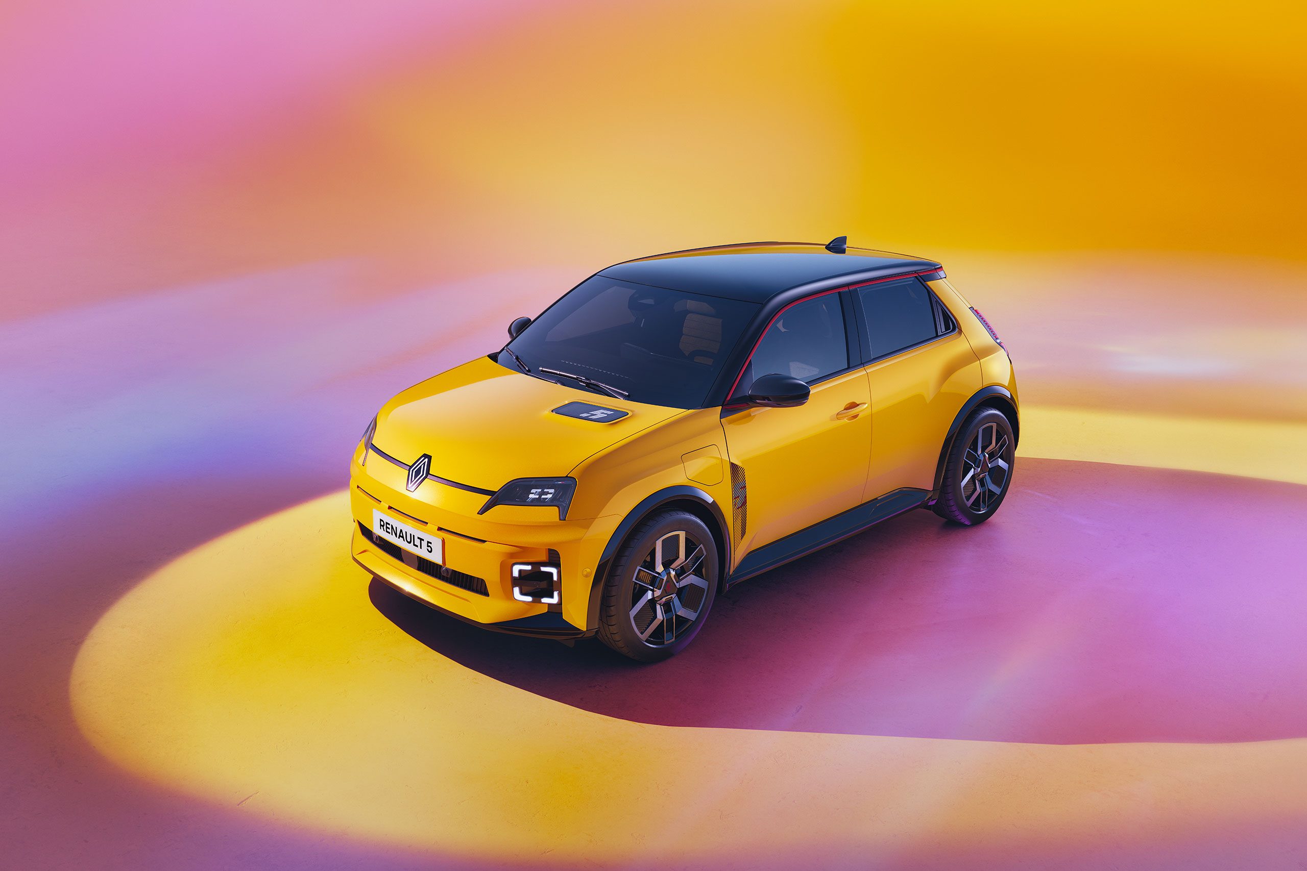 Renault 5 E-tech electric zijkant