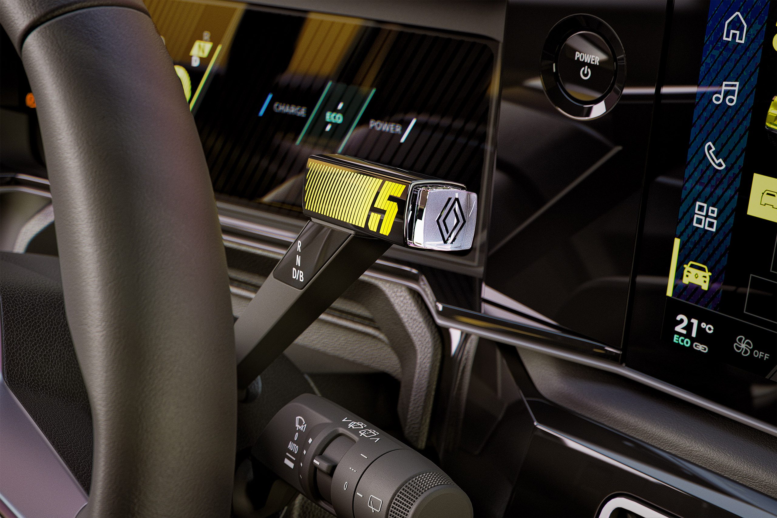 Renault 5 e-shifter
