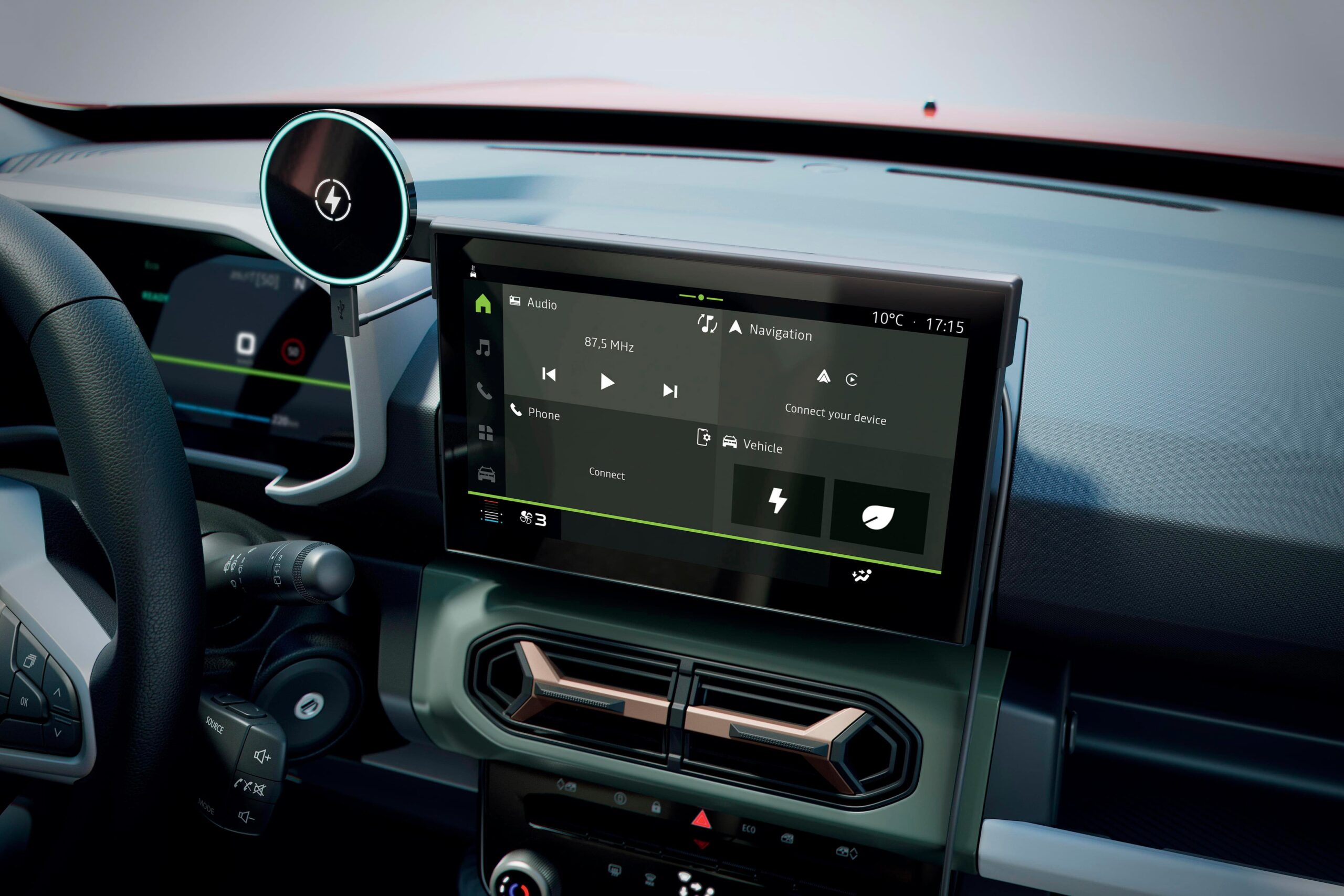 Dacia Spring multimedia