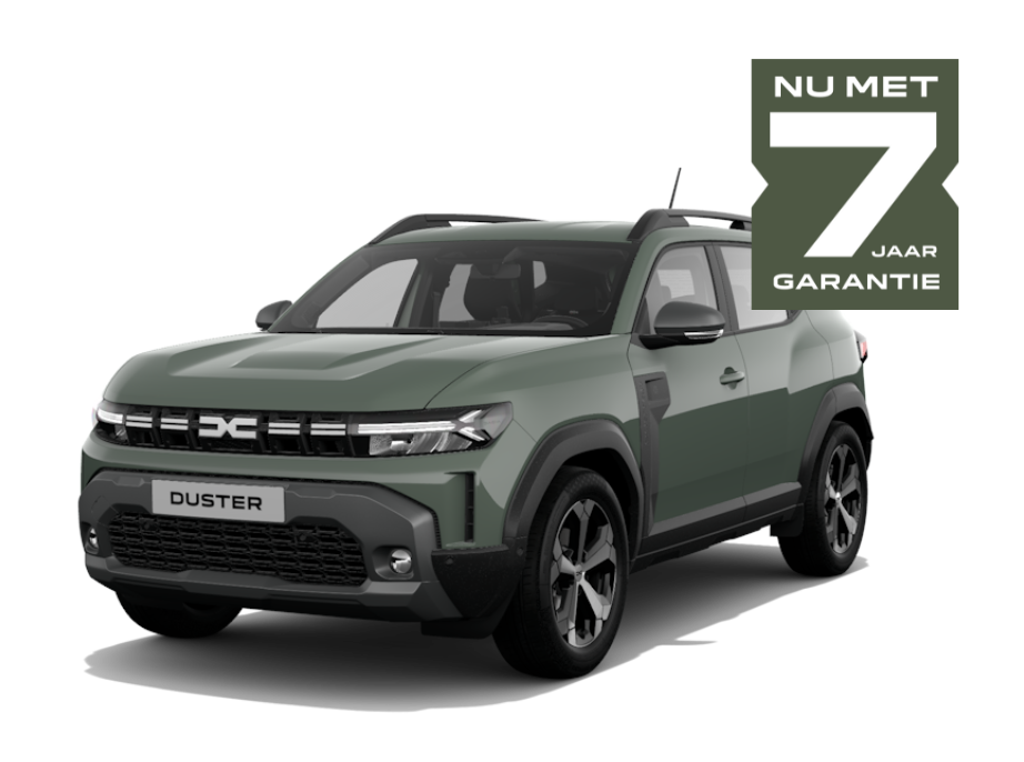 Dacia Duster 5 jaar garantie
