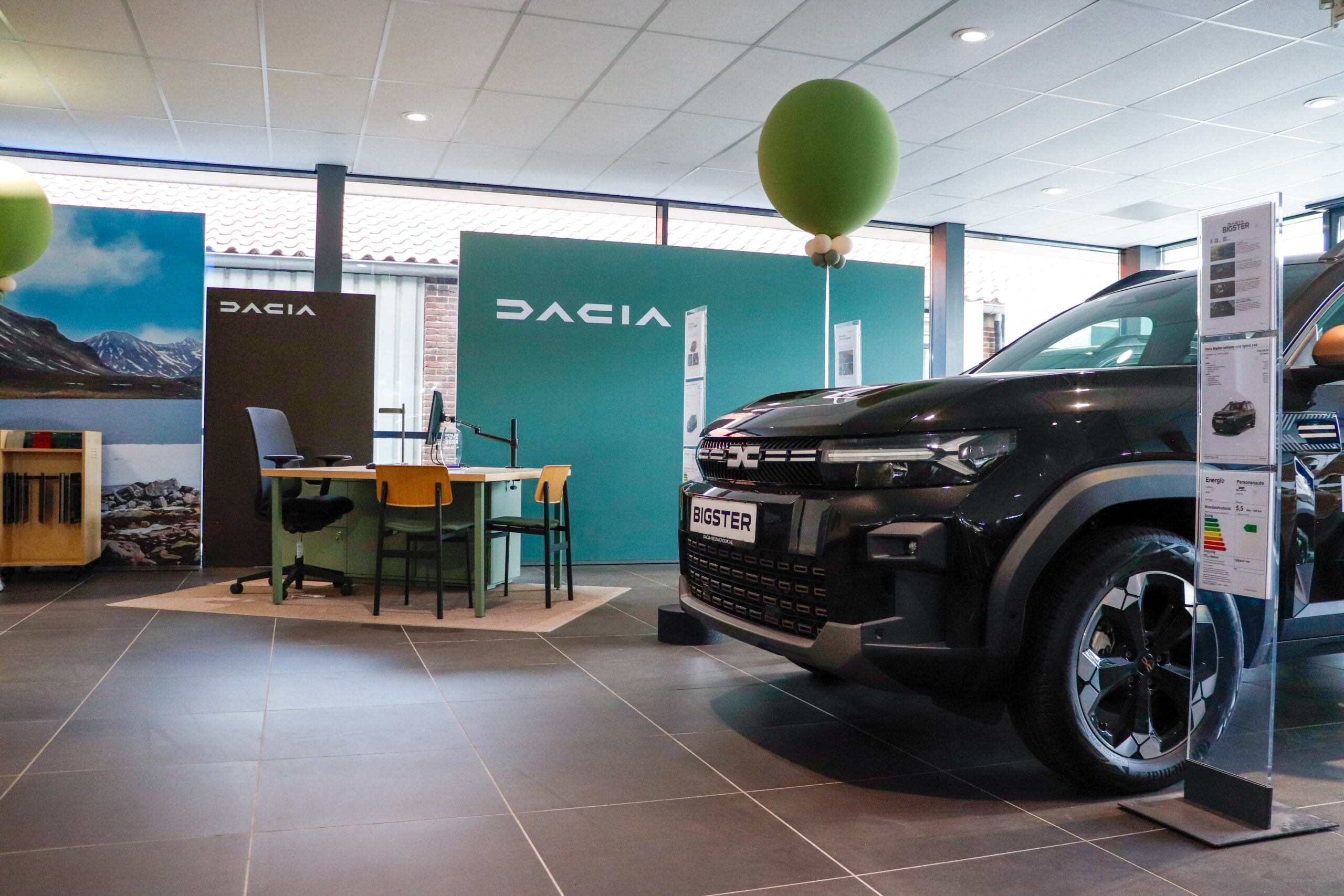 Dacia Nieuwendijk Aalsmeer showroom