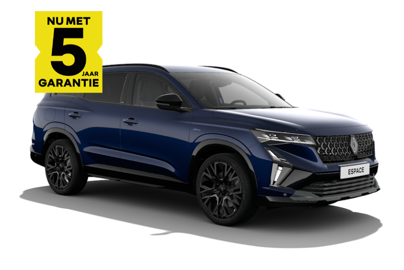 Espace 5 jaar garantie
