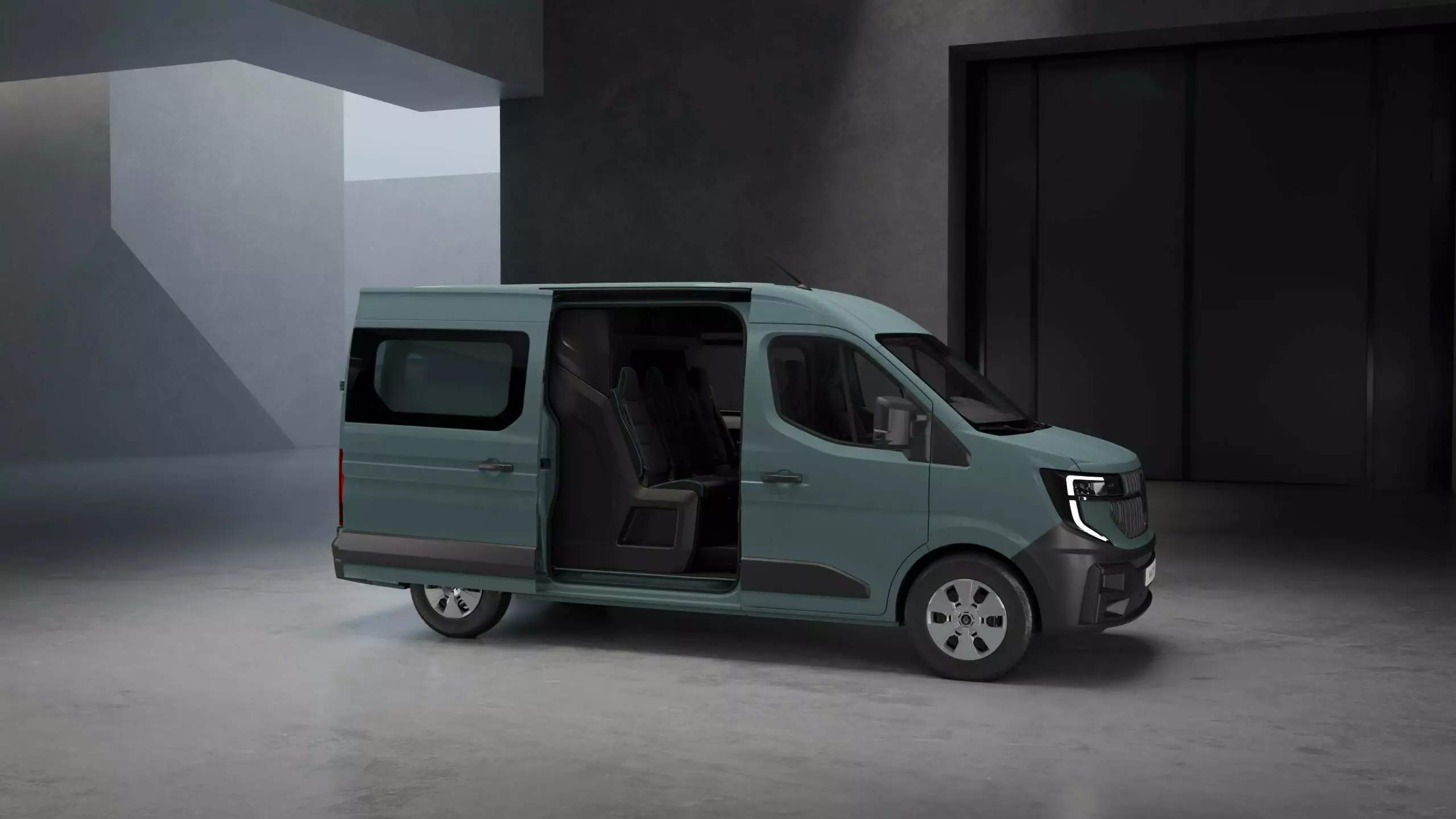 Renault Master zijopening