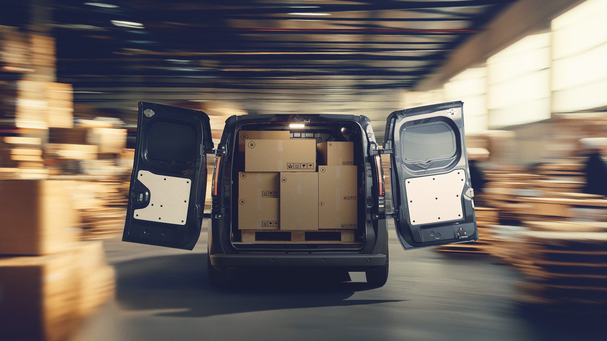 Renault Trafic openslaande deuren