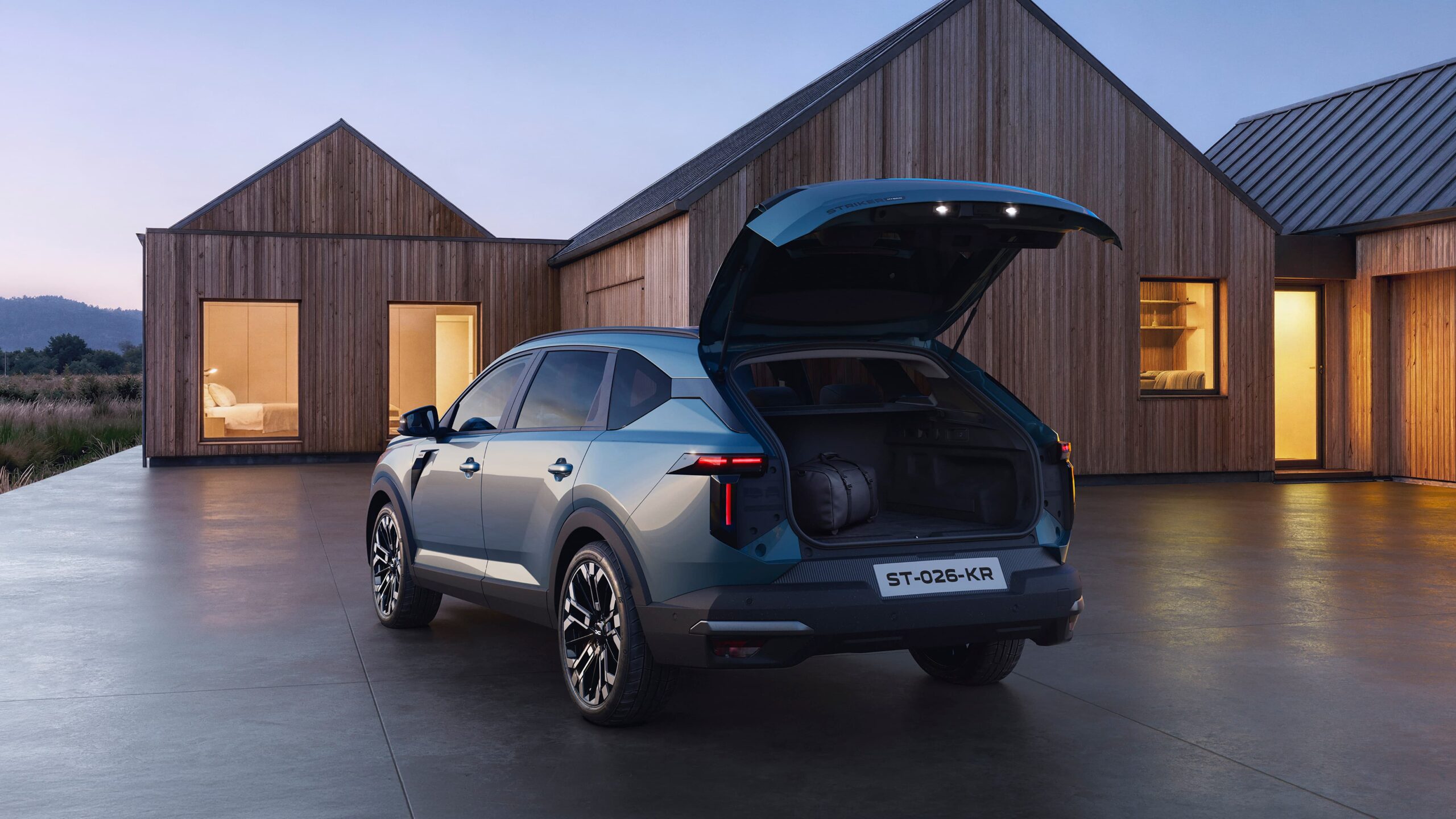 Dacia Striker: 600 liter bagageruimte