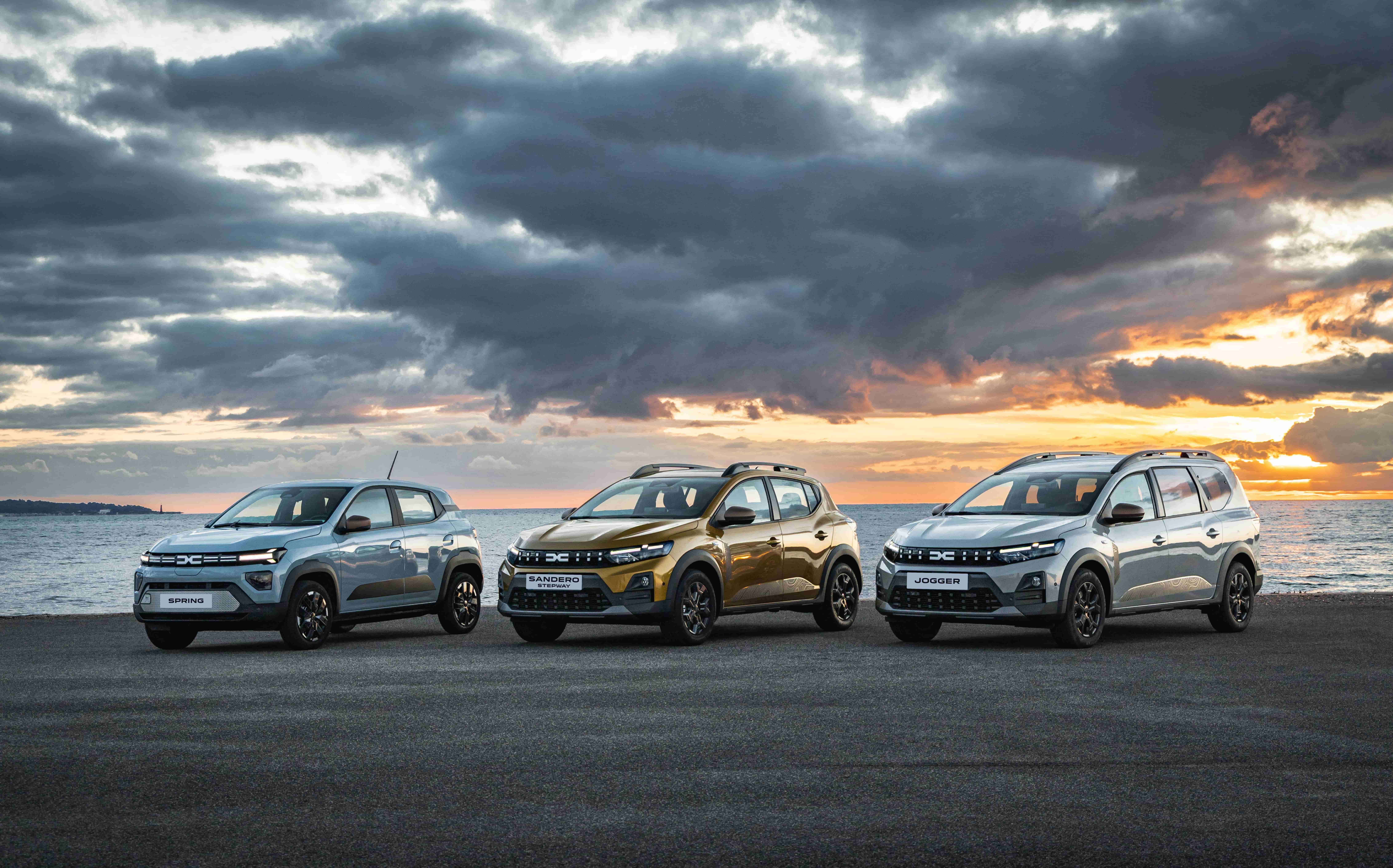 Dacia Spring, Sandero Stepway en Jogger